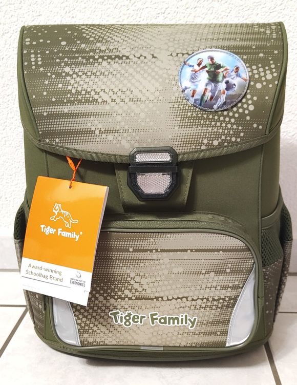 Schulrucksack Tiger Family Fussball!!! NEU!!! (Neu (gemäss Beschreibung ...