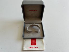 CERTINA vintage 90’s grey simili leather watchbox