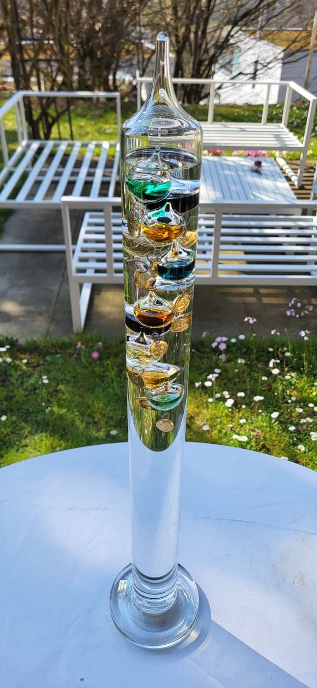 Altro per la casa: Galileo Thermometer, Thüringer Glaskunst, neuwertig – Usato da Gebenstorf venduto da jan_kk86 1