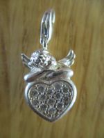 WUNDERSCHÖNER THOMAS SABO HERZANHÄNGER MIT ENGEL