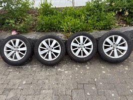 16" Alufelgen mit fast neuen Winterreifen