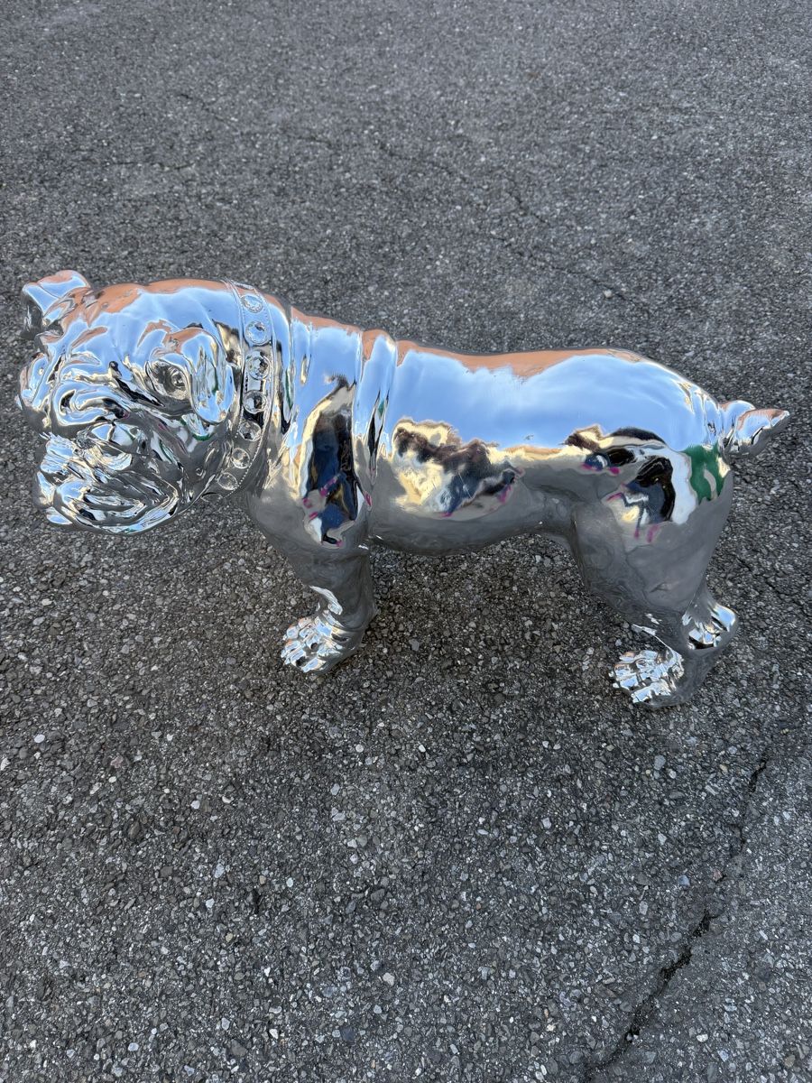 Sculture & Statue: FIGURE  DECO BULLDOG – Usato da Apples venduto da Gasscret