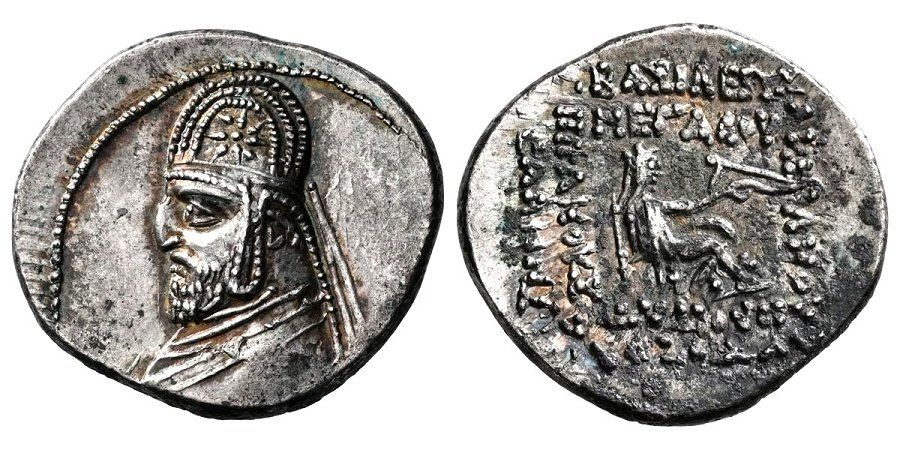 Alle Münzen: Kings of Parthia. MITHRADATES III Ar Drachm (87-79 BC). Nice – Gebraucht aus La Sarraz von classicworldcoins