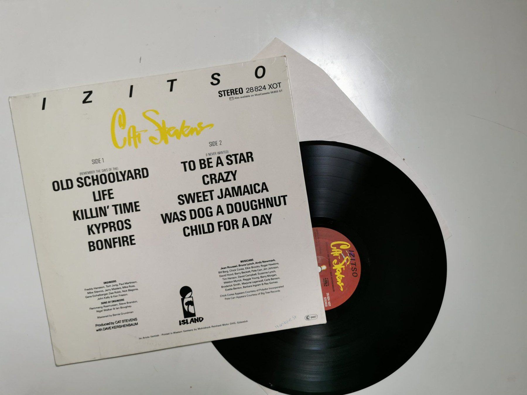Dischi in vinile: Cat Stevens – Izitso – Usato da Grafenried venduto da House-of-Oldies 1
