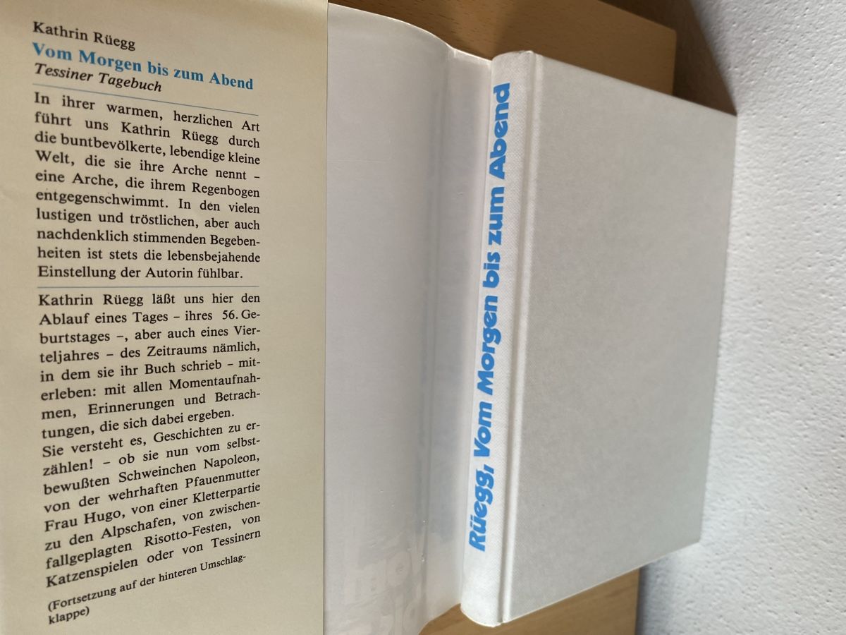 Bücher: Vom Morgen bis zum Abend - Kathrin Rüegg  – Gebraucht aus Schwarzenburg von Michellu 4