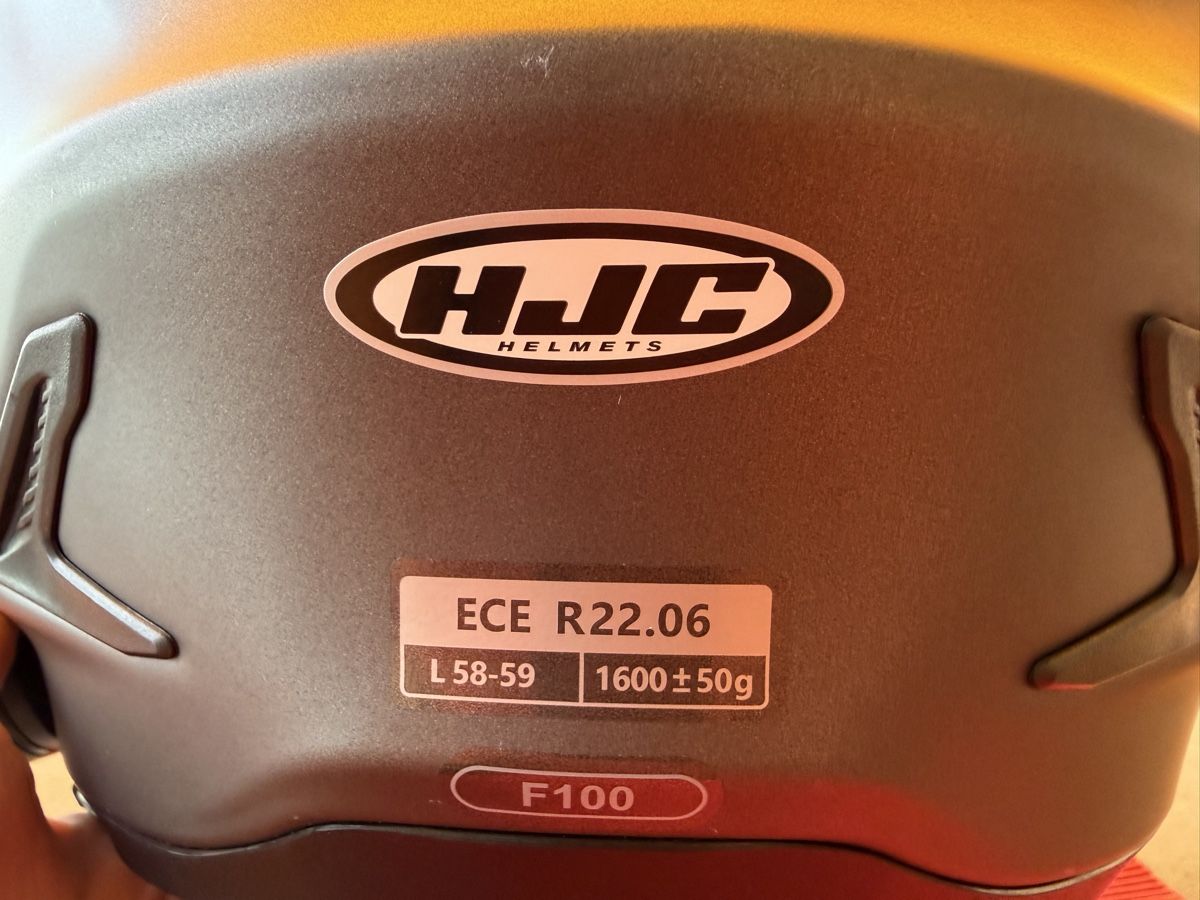 HJC Caschi & visiere: HJC F100 Helm Grösse L neu mit Sena SR Lite – Usato da Neftenbach venduto da Daniel1965 2
