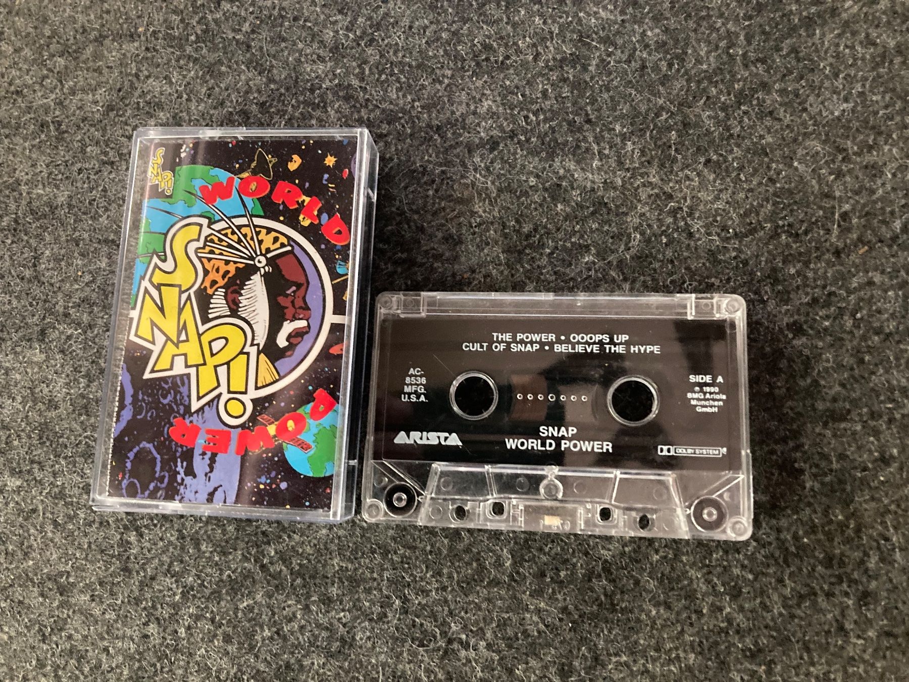 Musicassette: Snap! - World Power (MC) – Usato da Fribourg venduto da Karushi 3