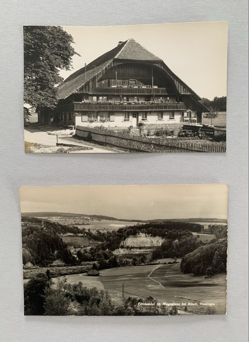 Cartoline postali:  Ansichtskarten/Photos Schweiz - Düdingen FR – Usato da Düdingen venduto da polytropon_5