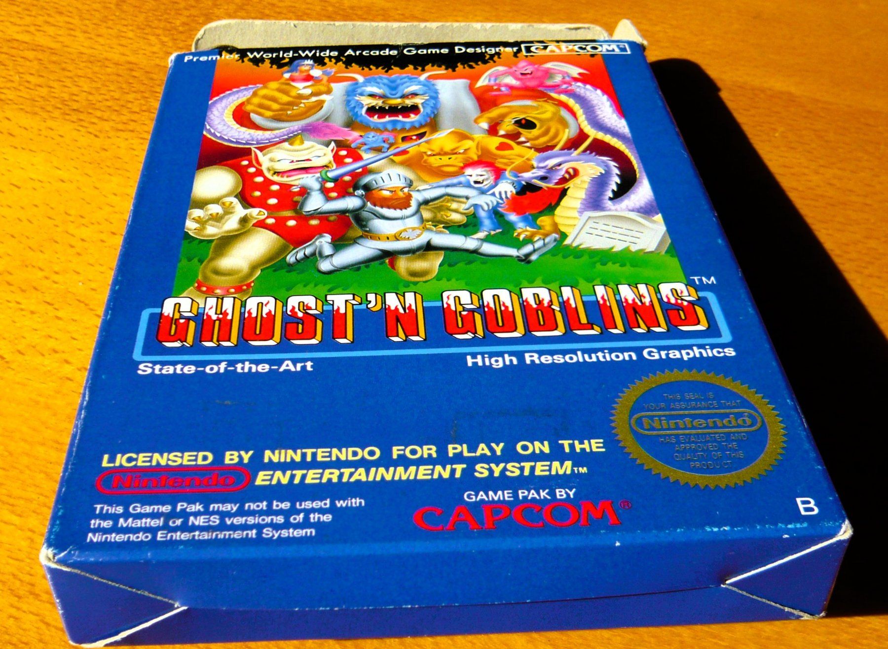 Nintendo Giochi: NES : Ghost'n Goblins, CIB, Très Bon état ! – Usato da Onex venduto da Jaguar1986 1
