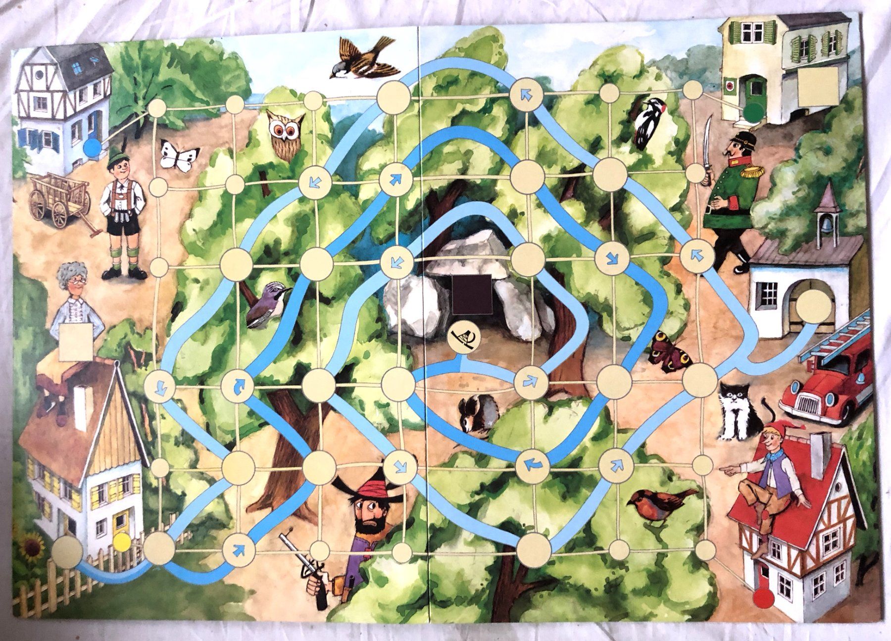Giochi: Der Räuber Hotzenplotz - Brettspiel - Herder Spiele – Usato da Schaffhausen venduto da durruti 3