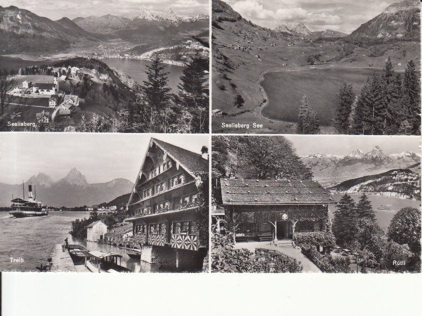 Cartoline postali: Seelisberg ca. 1955 – Usato da Bürglen TG venduto da StampGraf
