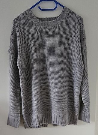 grauer Pulli Gr. M - Spendenaktion