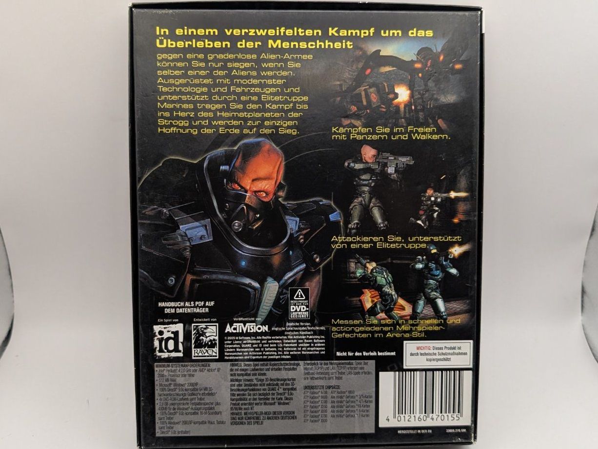 Jeux: Quake 4 (2005) - id Software - BigBox – D'occasion à Bad Ragaz par MR_BR 1