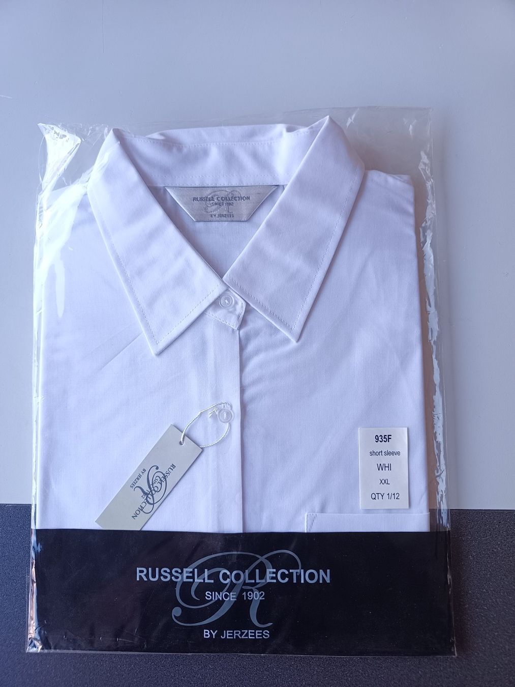 Hemden: Kurzarm Hemd weiss XXL – Neu und originalverpackt aus Oberegg von 19franzi94