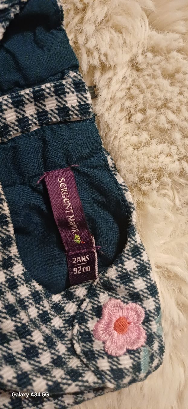 Vestiti & Gonne: Süsses Mädchen Kleid Sergent Major, Grösse 92 – Usato da Riniken venduto da Lessy- 1