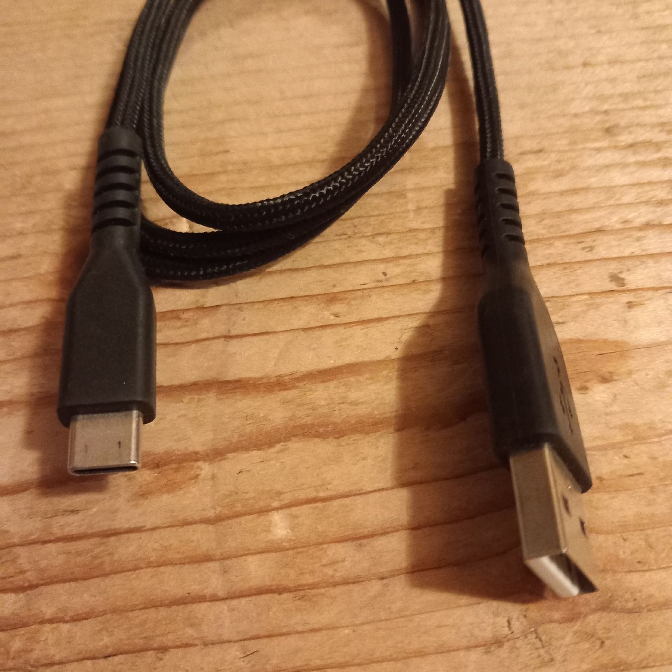 Kabel: USB-C Kabel, Stoffummantelt - Robust und Neuwertig – Neu und originalverpackt aus Ebnat-Kappel von blazzi 1