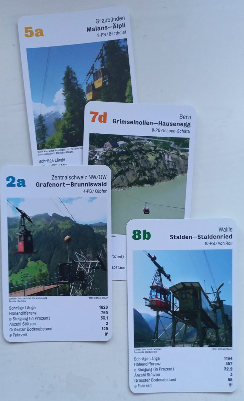 Giochi: Seilbahnquartett – Nuovo (secondo la descrizione) da Beckenried venduto da Wmarcie 2