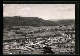 Zurzach, Panoramablick auf die Schweiz. 