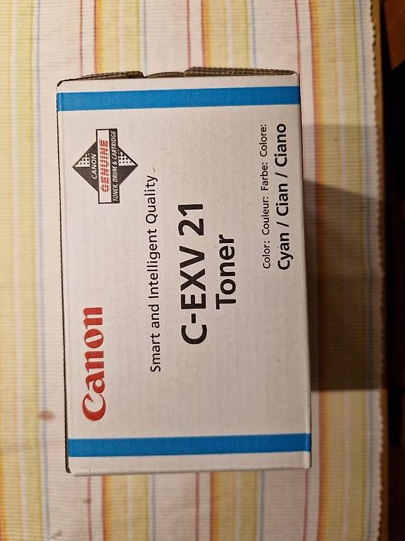 Canon Cartucce per stampanti & toner: Canondrucker Tonerpatronen Cyan/Blau – Nuovo e nell'imballaggio originale da Leimbach TG venduto da Cornhusker 1