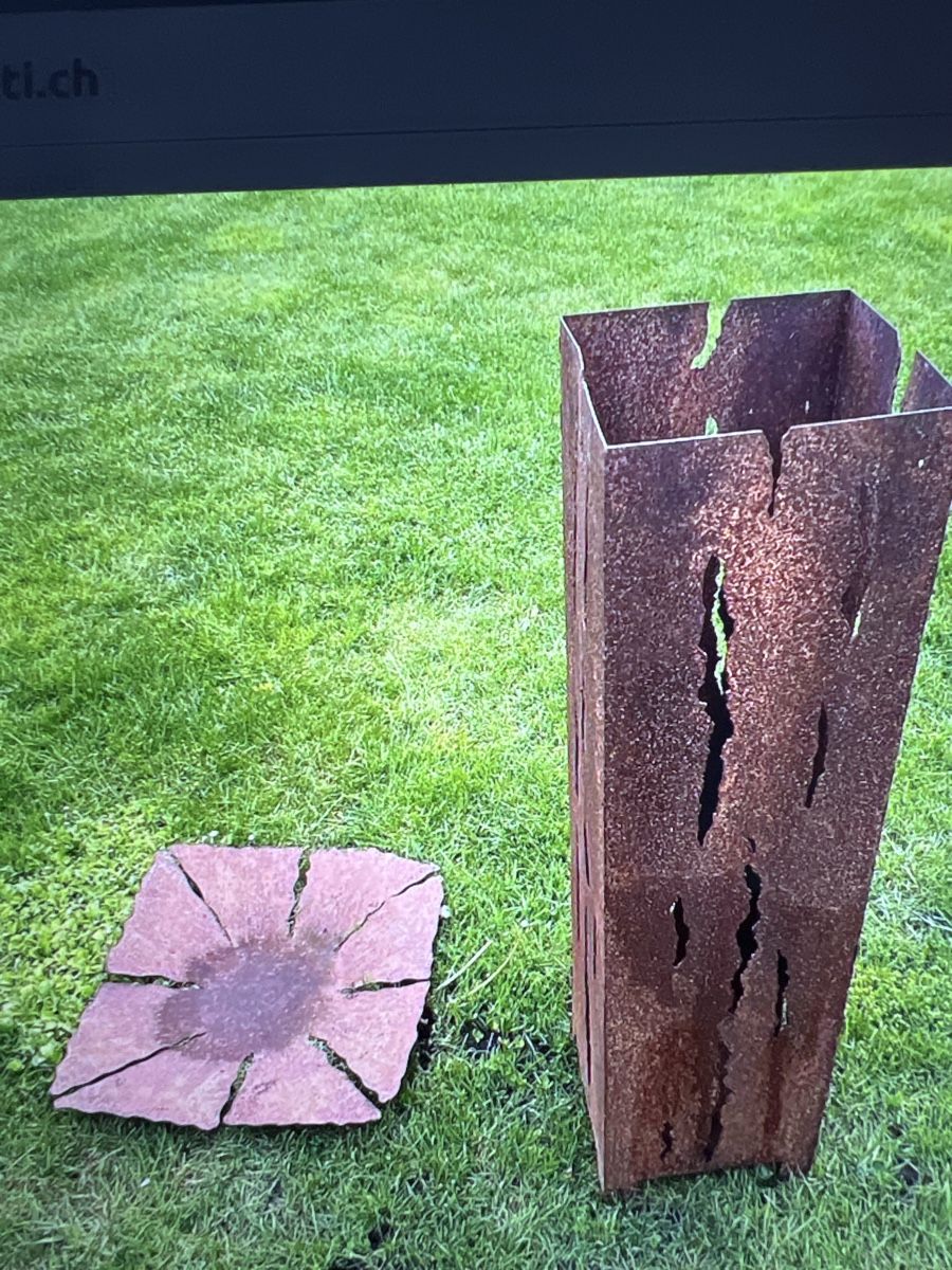 Bracieri: Hohe Feuer- Gartenschale – Usato da Steckborn venduto da Holiday66 1