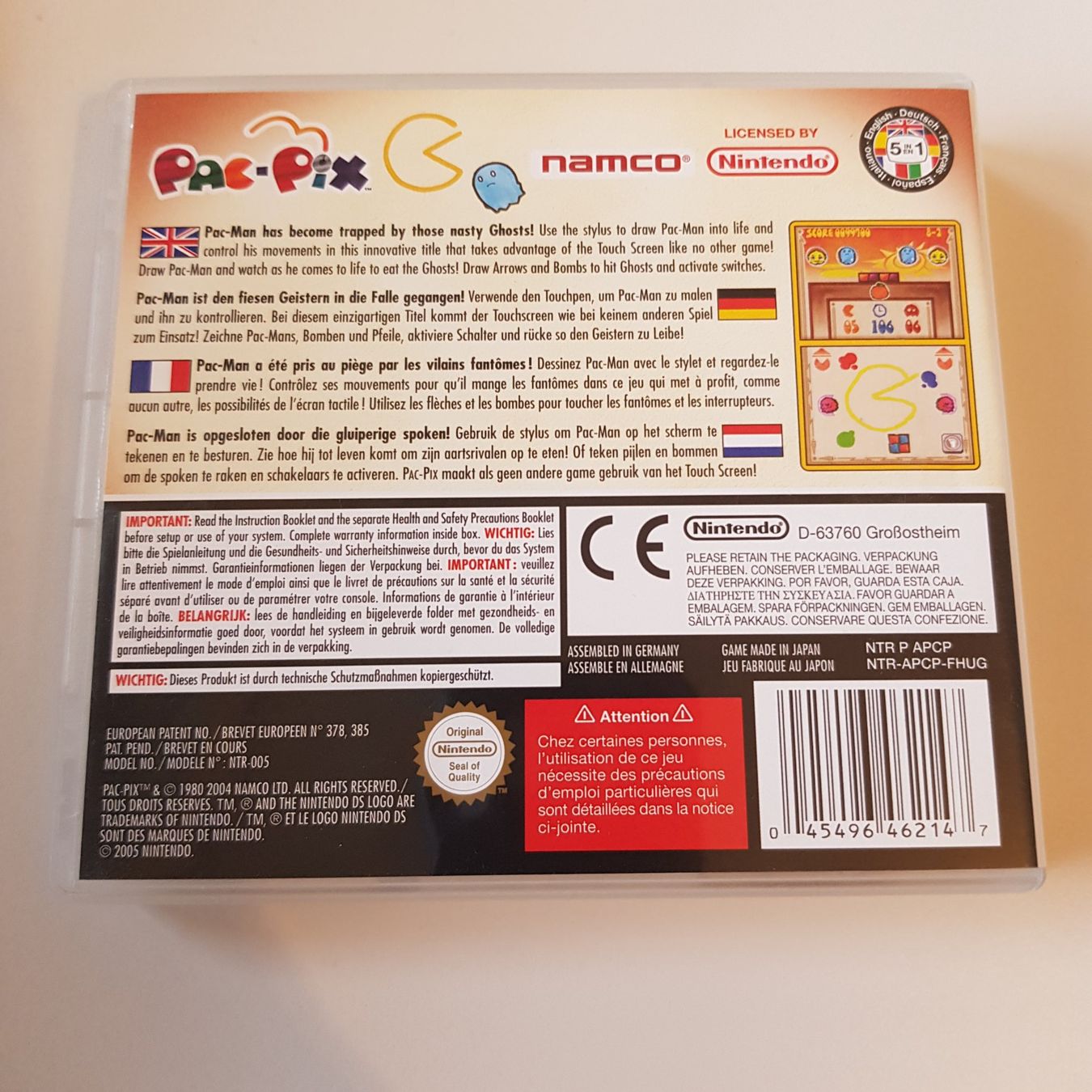 Nintendo Spiele: Pac-Pix /DS – Gebraucht aus Münchenstein von 2DGames 1
