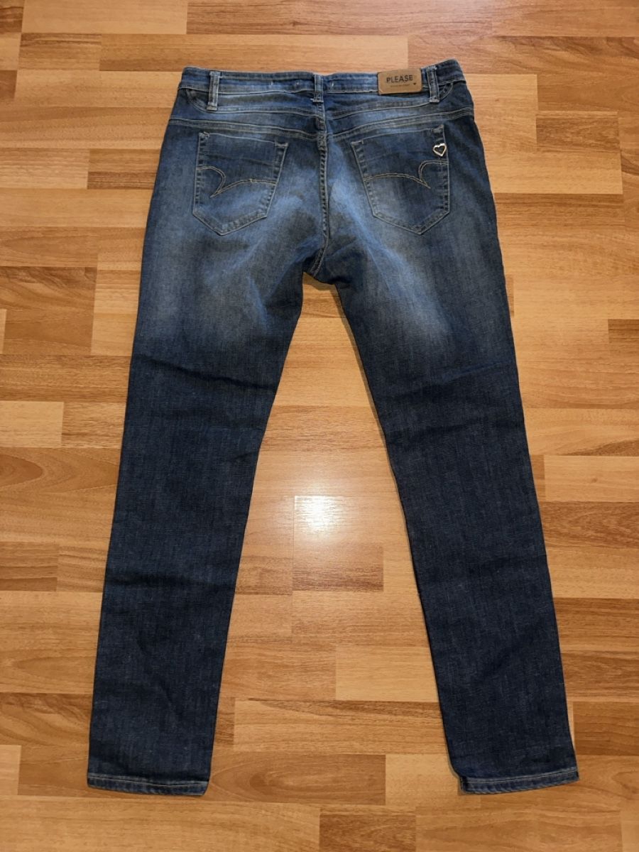 Please Jeans Jeans: Damen Jeans Please Gr. L einf. Bundweite 42.5cm – Usato da Heiden venduto da fam_797q 1