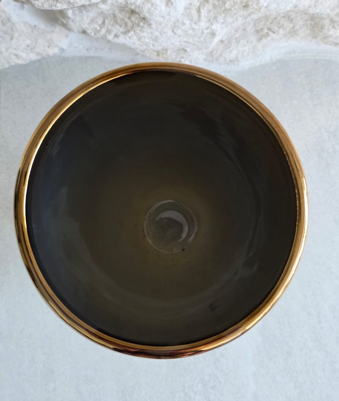 Vasi & Recipienti: Vase weiss Gold Keramik – Nuovo (secondo la descrizione) da Rheinsulz venduto da Dred 4