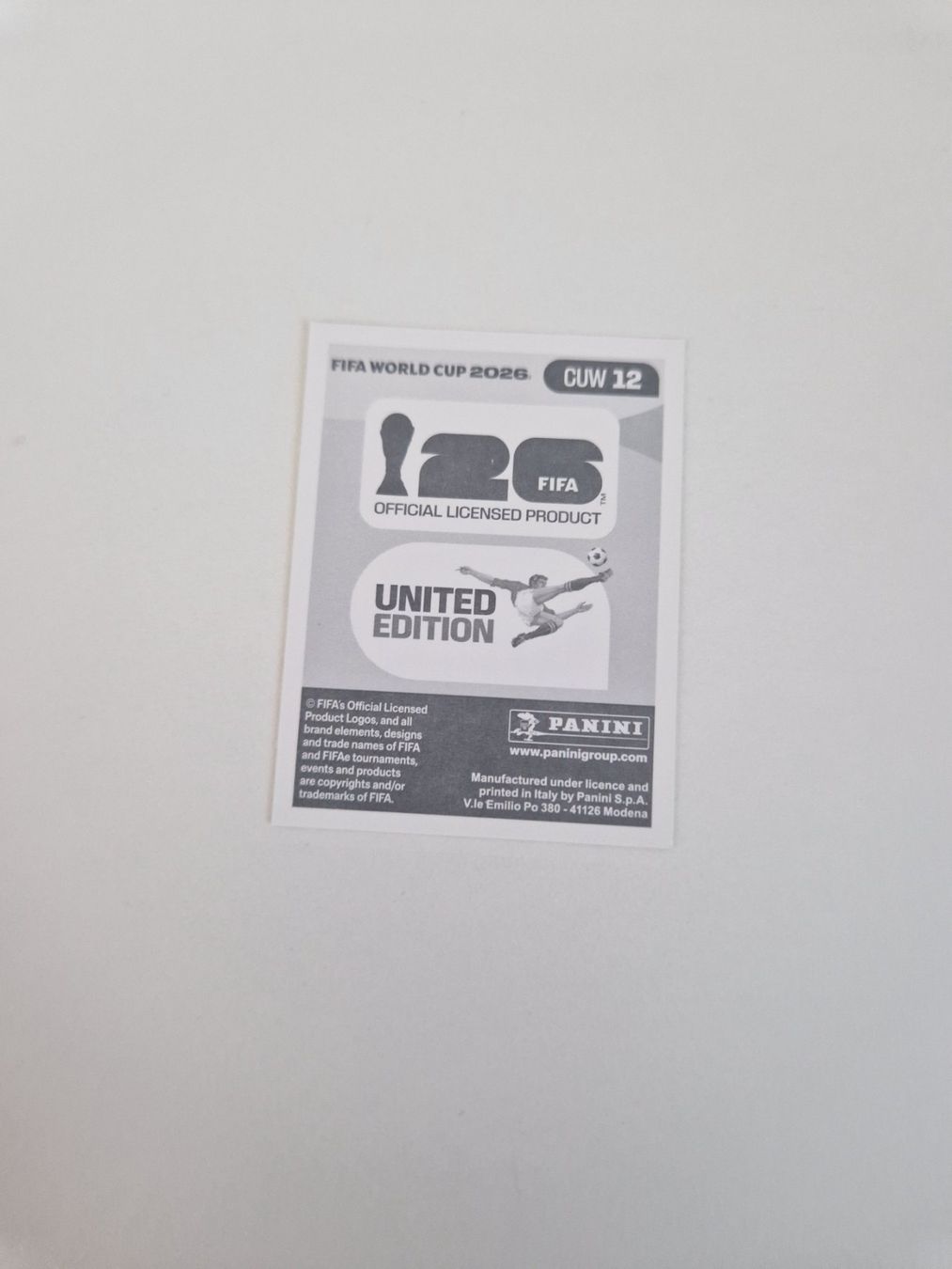 Panini Sammelbilder & Trading cards: Panini Sticker CUW12 – Neu (gemäss Beschreibung) aus Stüsslingen von white_angel86 1