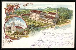 Litho Wiesholz, Haushaltungsschule Maria
