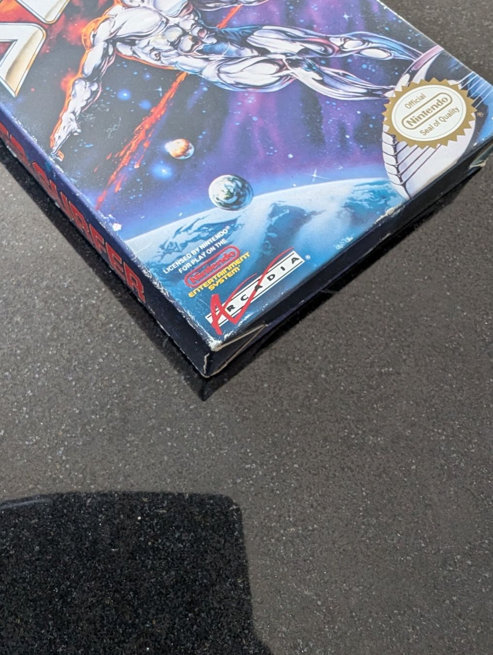 Nintendo Giochi: SILVER SURFER (USA) - NINTENDO NES – Usato da Spiegel b. Bern venduto da Natix 2