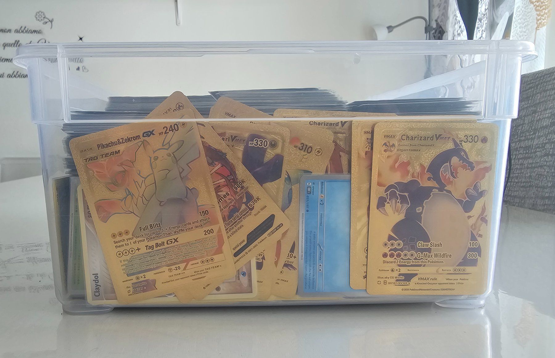Pokémon Carte collezionabili: Lotto 7 kg carte Pokémon miste – Usato da Pregassona venduto da sig_6v2k 1