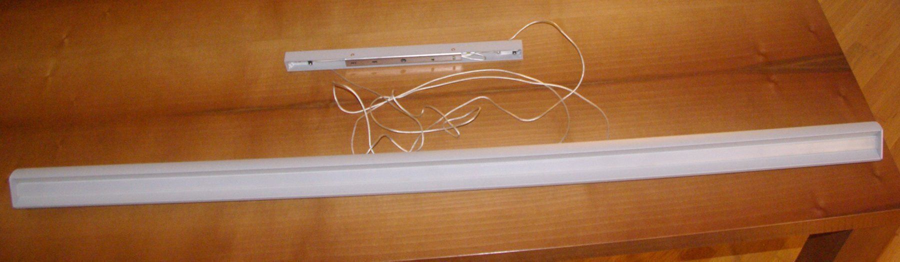 Kronleuchter & Deckenlampen: LED Designer Pendellampe 33 Watt, grau-silber – Gebraucht aus Herisau von Cevianer1844 4