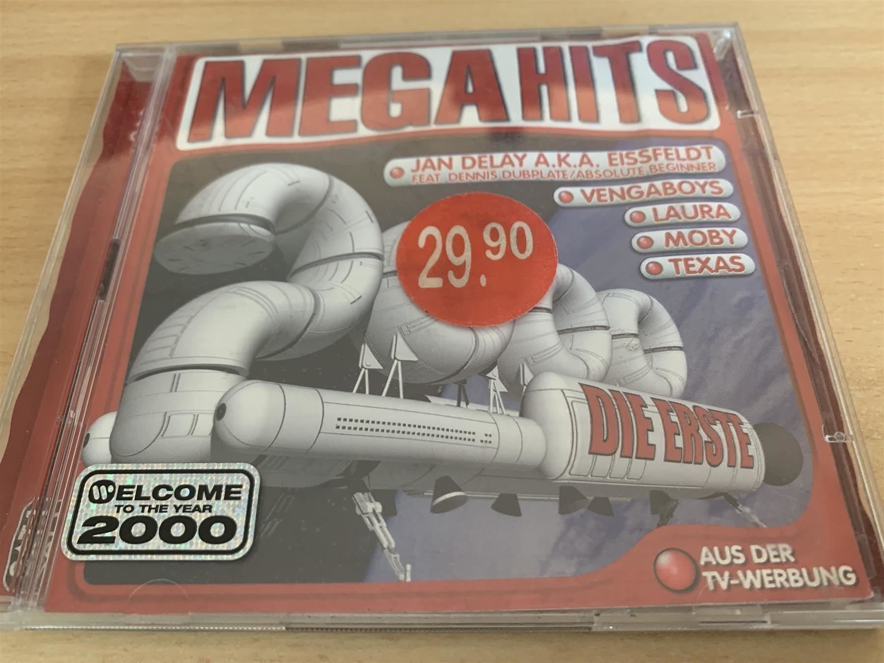 CD: Megahits 2000 Die Erste – Usato da Rikon im Tösstal venduto da Alpenmutz