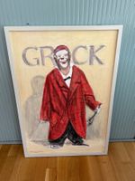 Crock Oelbild, Handgemalt und signiert "Wernli 86"