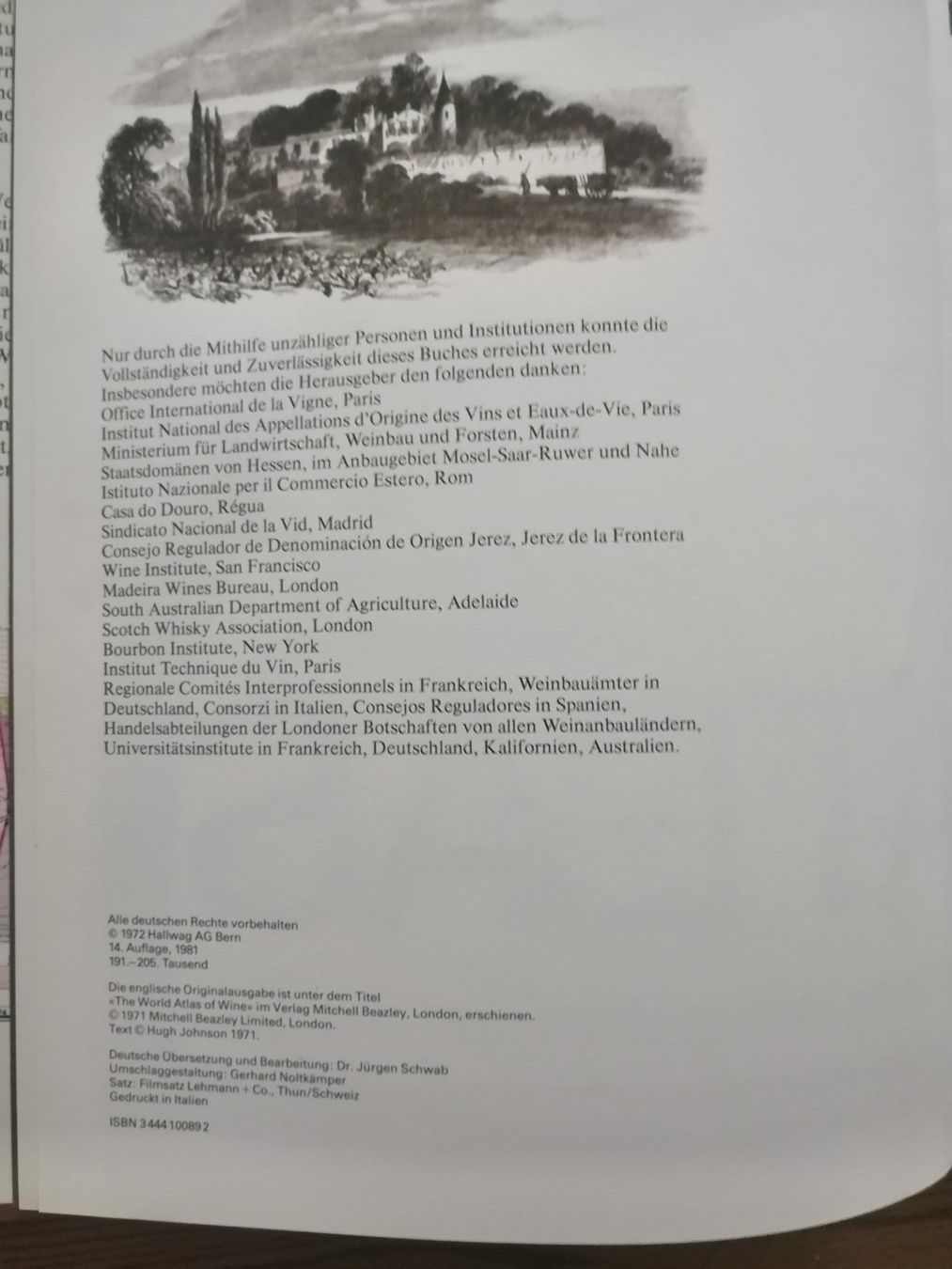 Libri: Weinatlas von Hugh Johnson – Usato da Hinterkappelen venduto da 1399 4