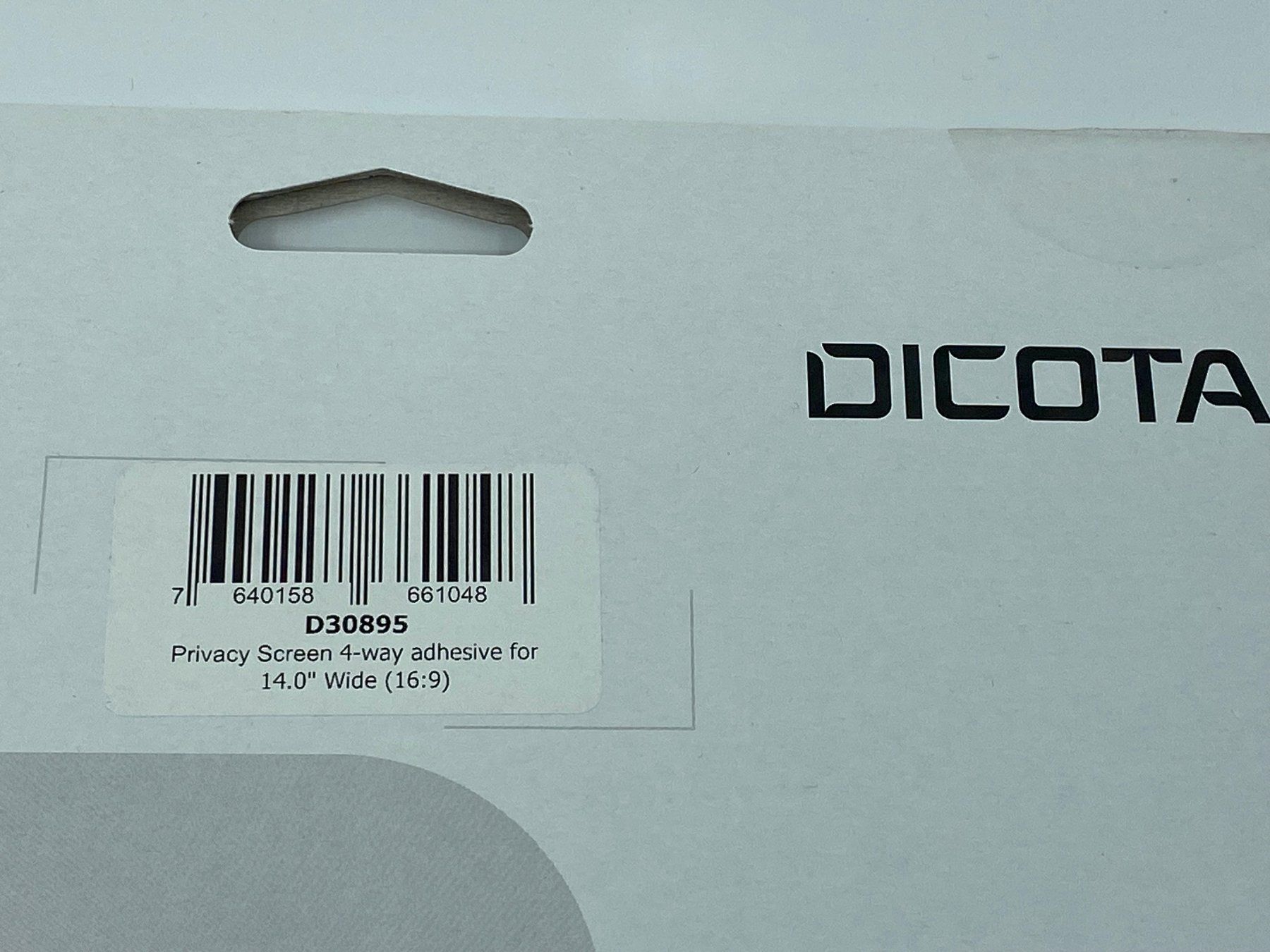 Notebook: Dicota Privacy Filter 4-Way self-adhesive 14 " / 16:9 – Nuovo (secondo la descrizione) da Langwiesen venduto da Restposten-24 1