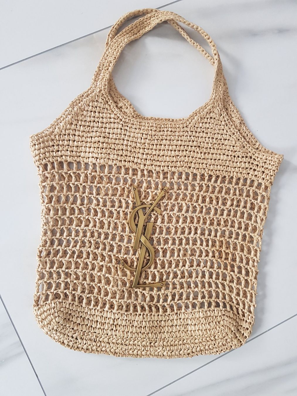 Taschen für Damen: Tasche,  Logo ysl raffia – Gebraucht aus Wetzikon ZH von med_2y76