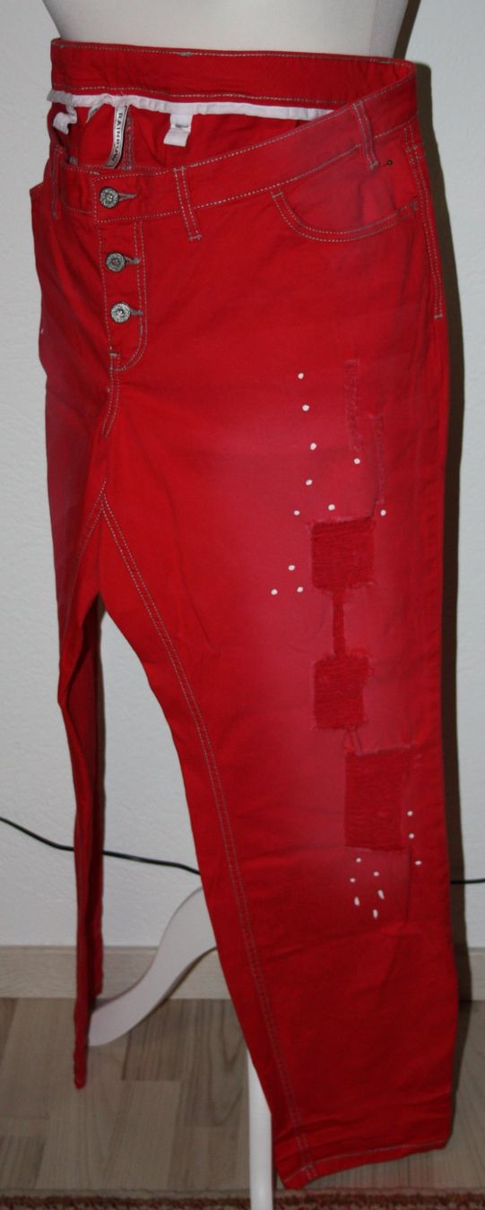 Pantaloni: Hose RAINBOW rot Gr. 52 NEU – Usato da Flüelen venduto da Diversicum-Curvy 4