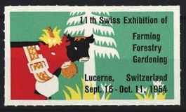 Reklamemarke Luzern, 11th Swiss Exhibiti