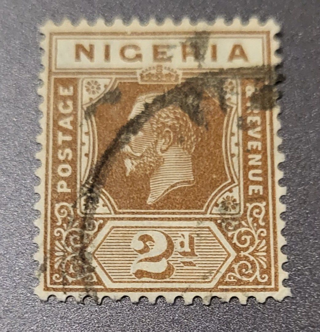 Alle Briefmarken: Nigeria 1928 alte briefmarke – Gebraucht aus St Gallen von Stampsalshobby