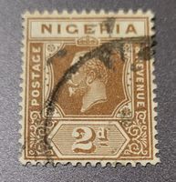 Nigeria 1928 alte briefmarke