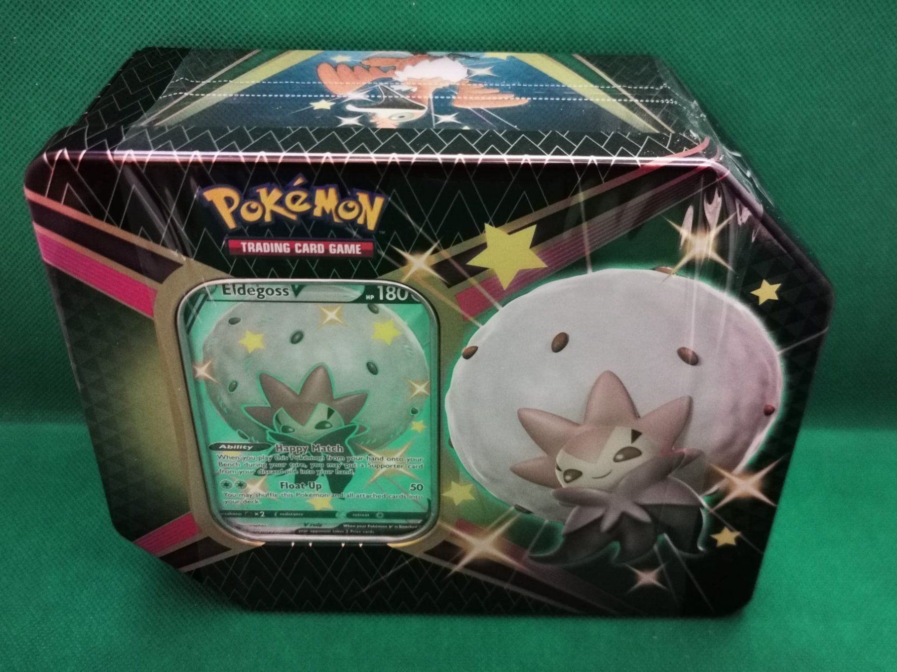 Cartoline: Pokemon Schwert & Schild Shining Fates Eldegoss V Tin Box – Nuovo e nell'imballaggio originale da Opfikon venduto da Yoshis_World