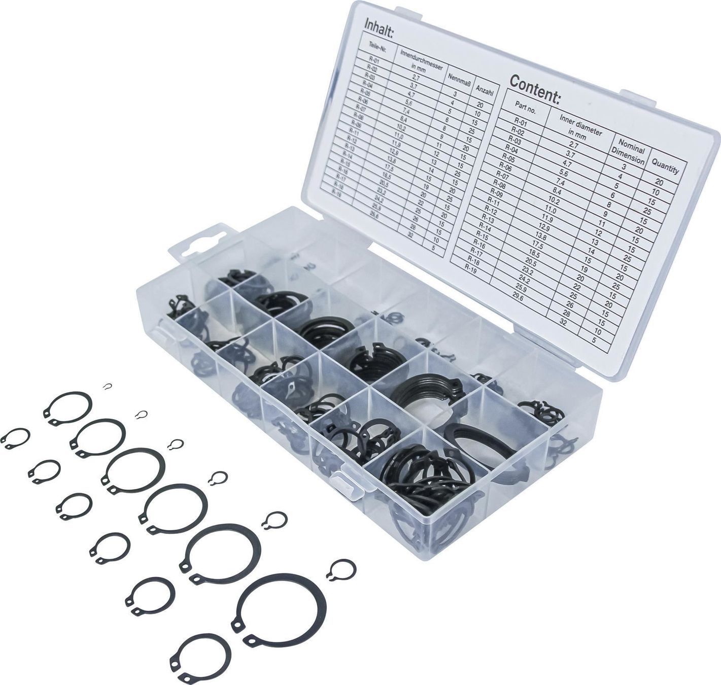 Tous les outils: Außen-Seegerring-Sortiment, 300-tlg – Neuf avec emballage d'origine à Dietikon par Numis8953 1