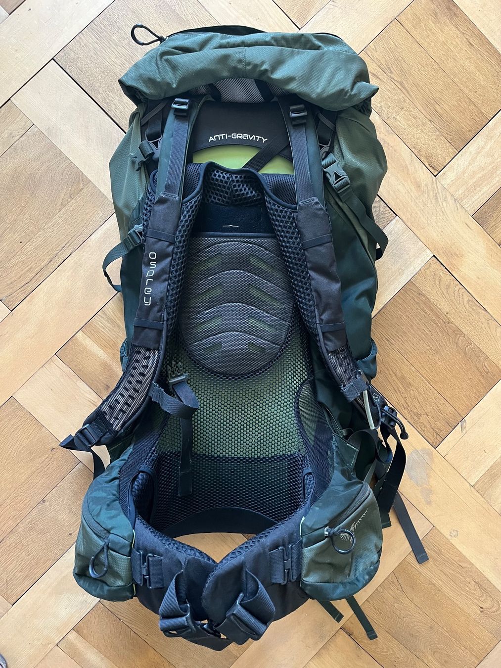 Osprey Zaini: Osprey Aether 60 AG Trekking-/Wanderrucksack – Usato da Biel/Bienne venduto da aljosmynda 1