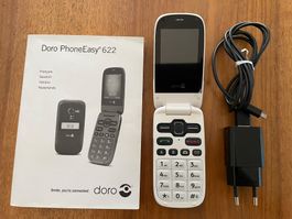 Doro PhoneEasy 622 mit Anleitung und Ladekabel