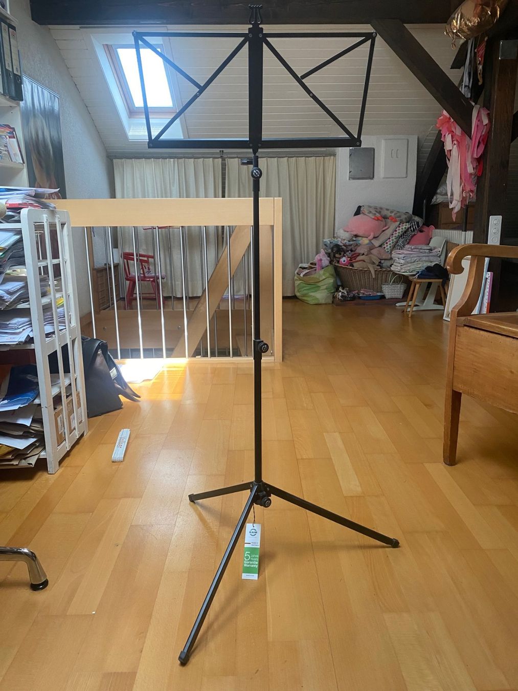 König & Meyer Supporti per strumenti musicali & leggii: Originial K & M Notenständer in schwarz – Usato da Riehen venduto da ettwigv 1