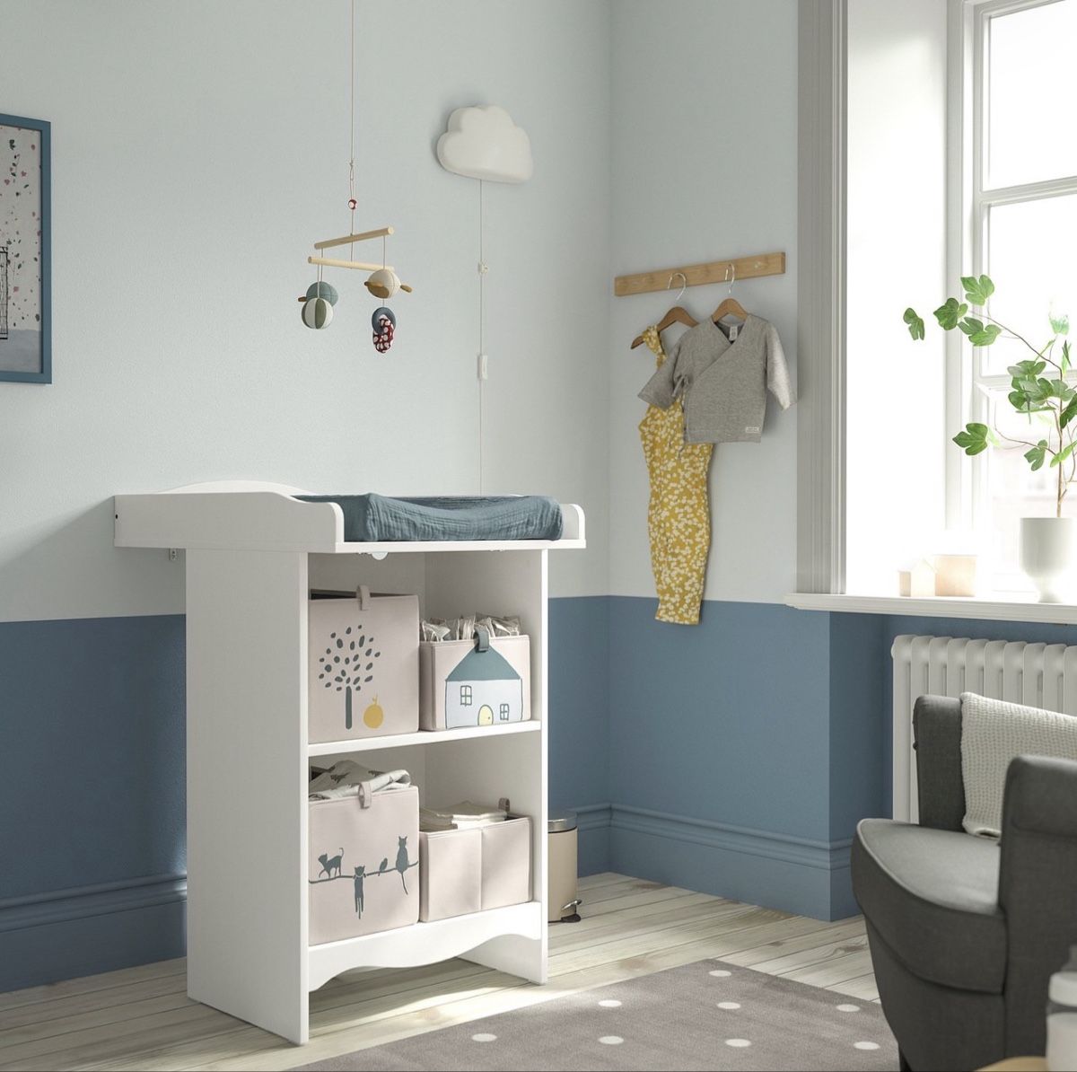 Ikea Fasciatoi & Accessori: IKEA SMAGORA Wickelkommode, weiss – Usato da Zürich venduto da Coco.swiss 2