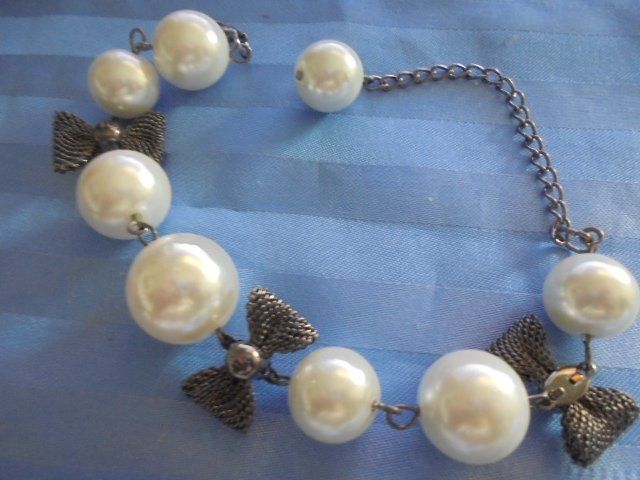 Bracciali & Braccialetti: Armband+Ohrhänger Perlen – Usato da Hinwil venduto da Glasperlen
