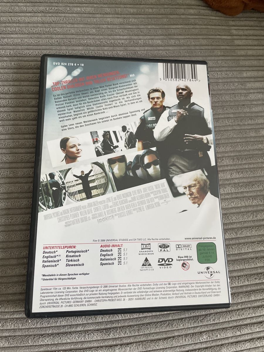 Tutti i DVDs: Inside Man – Usato da Sargans venduto da Didis 1