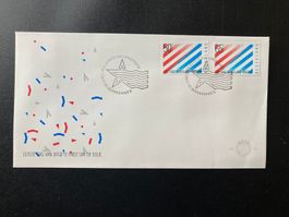 FDC Niederlande 200 Jahre Verbindung mit USA 1982